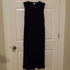 Eileen Fisher long black dress